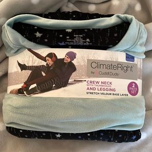 🆕 Cuddle Duds Pajama Set